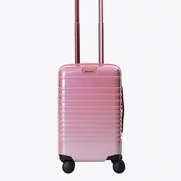 Beis Small Carry-On Roller in Wicked Pink NWT - Picture 5 of 13